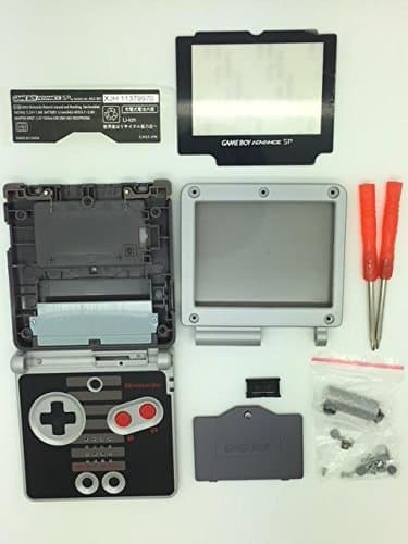 TBGS Full Housing Shell Case Cover Replacement for Nintendo GBA SP Gameboy Advance SP Classic Limited Edition