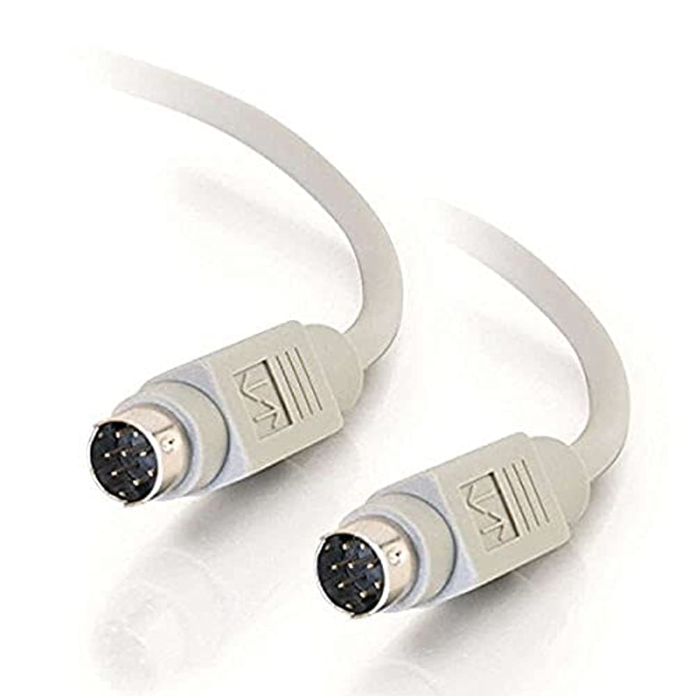 10ft (3m) 8-pin Mini Din M/M Serial RS232 Cable