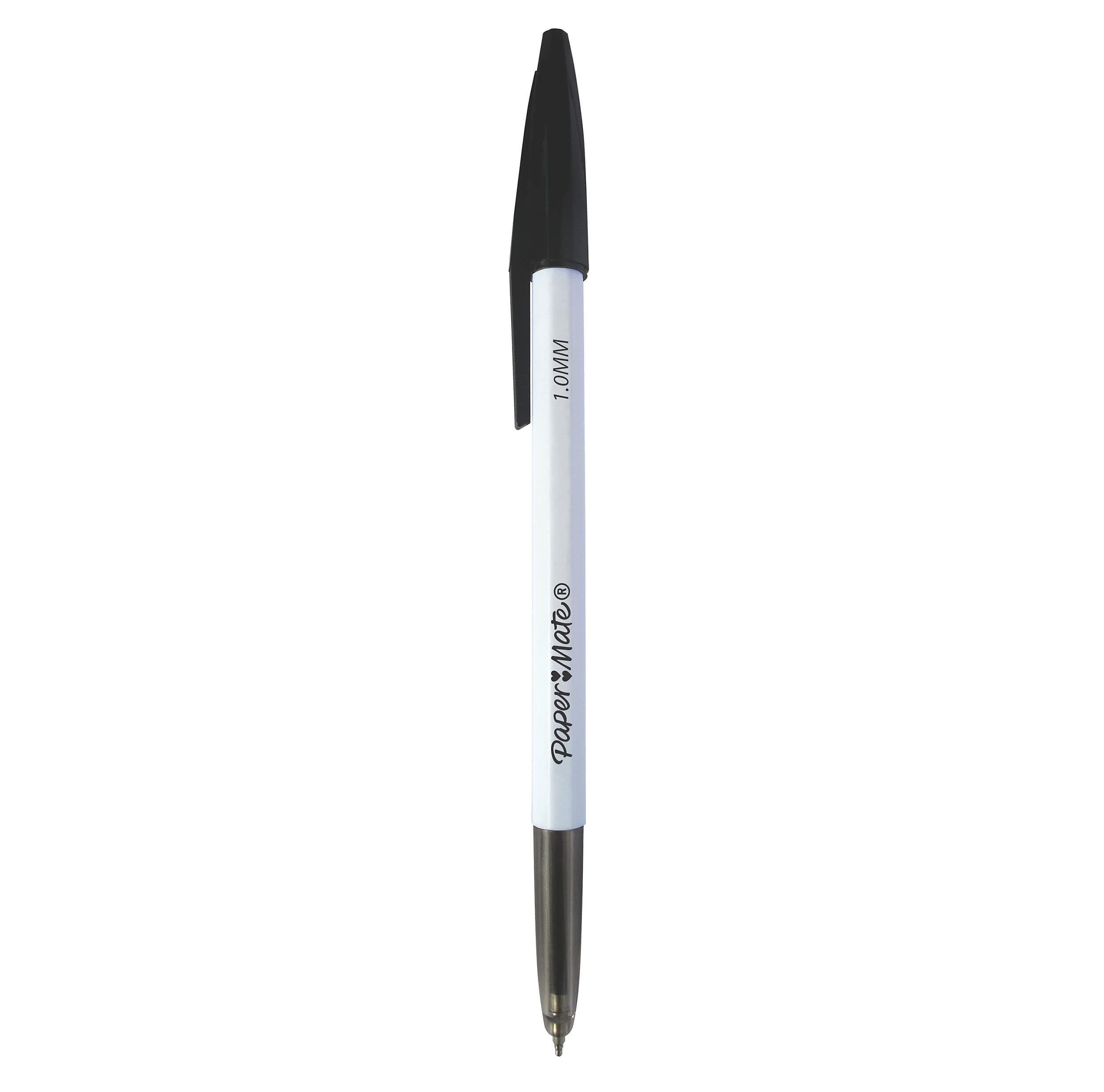 Paper Mate 045 Ballpoint Pens | Medium Point (1.0 mm) | Black Ink | 50 Count