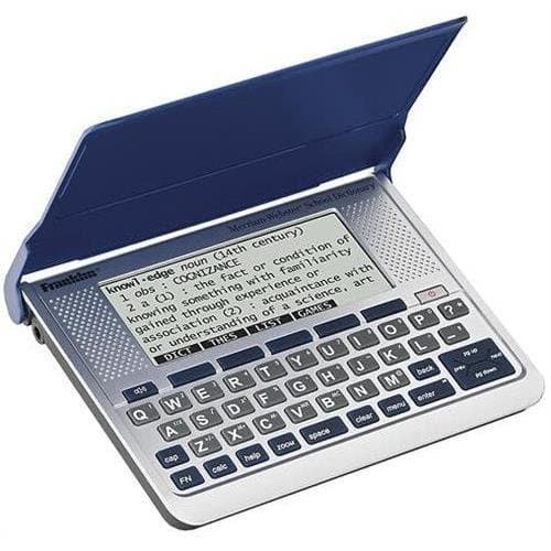 Franklin SSD-256 Speaking Merriam-Webster's Dictionary with Thesaurus