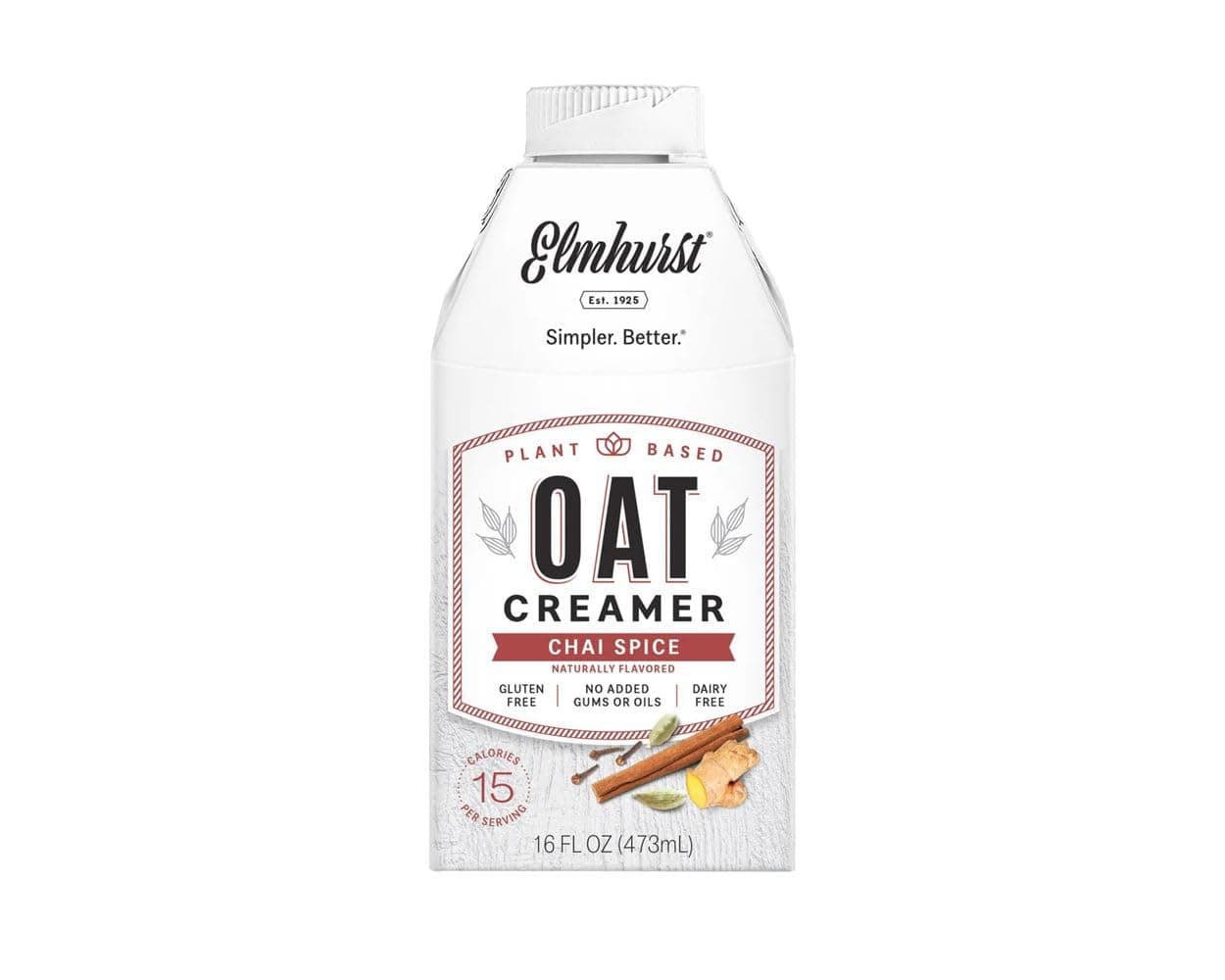 Elmhurst, Creamer Oat Chai Spice, 16 Fl Oz