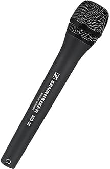 Sennheiser MD 46 cardioid interview microphone,Black