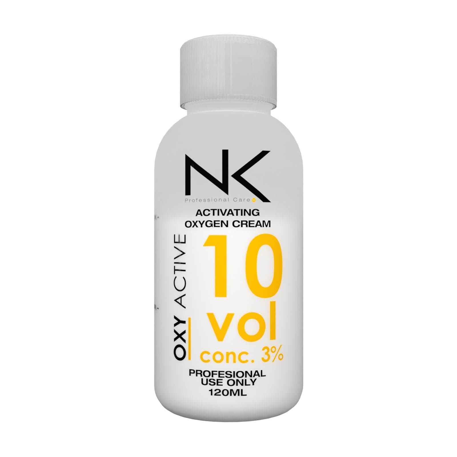 NK Professional Care OXY ACTIVE. Activating oxygenated cream. Cream peroxide developer. Ideal complement for dyes and bleaches. Vol 10 (4oz)