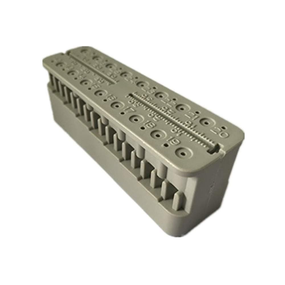 Autoclavable Endo Measuring Dental Block Ruler