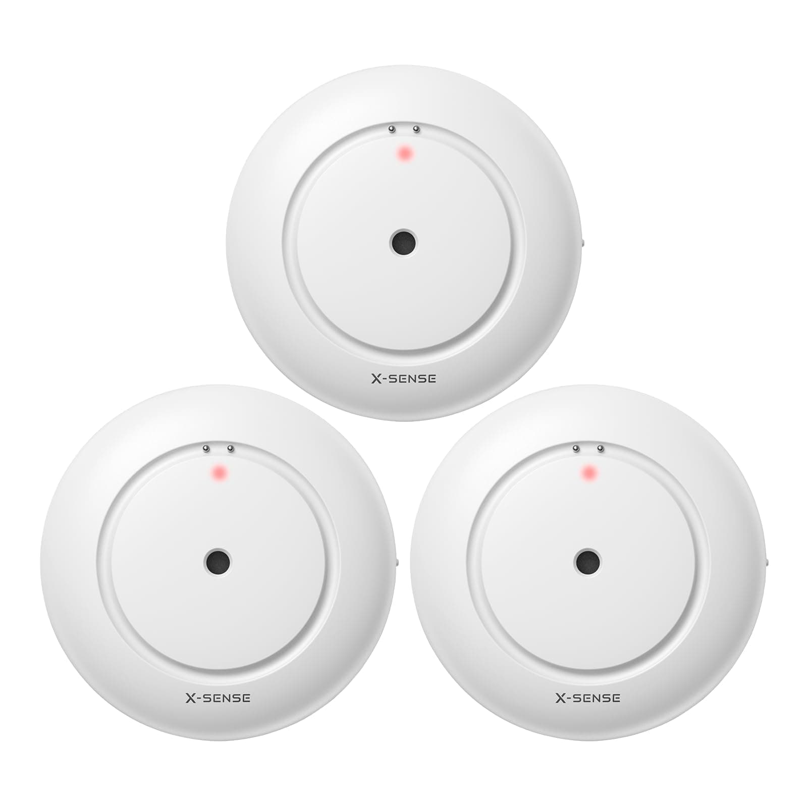 X-Sense Smart Water Leak Detector, Wi-Fi Water Sensor, an Accessory for SWS54 Water Sensor Kit, Single Pack, Model SWS51, 3-Pack