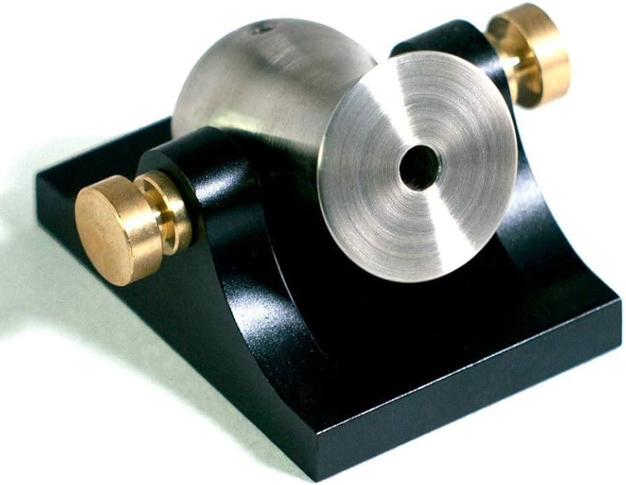 Mini Desktop Cannon Pocket Artillery - Black w/ Brass Hardware