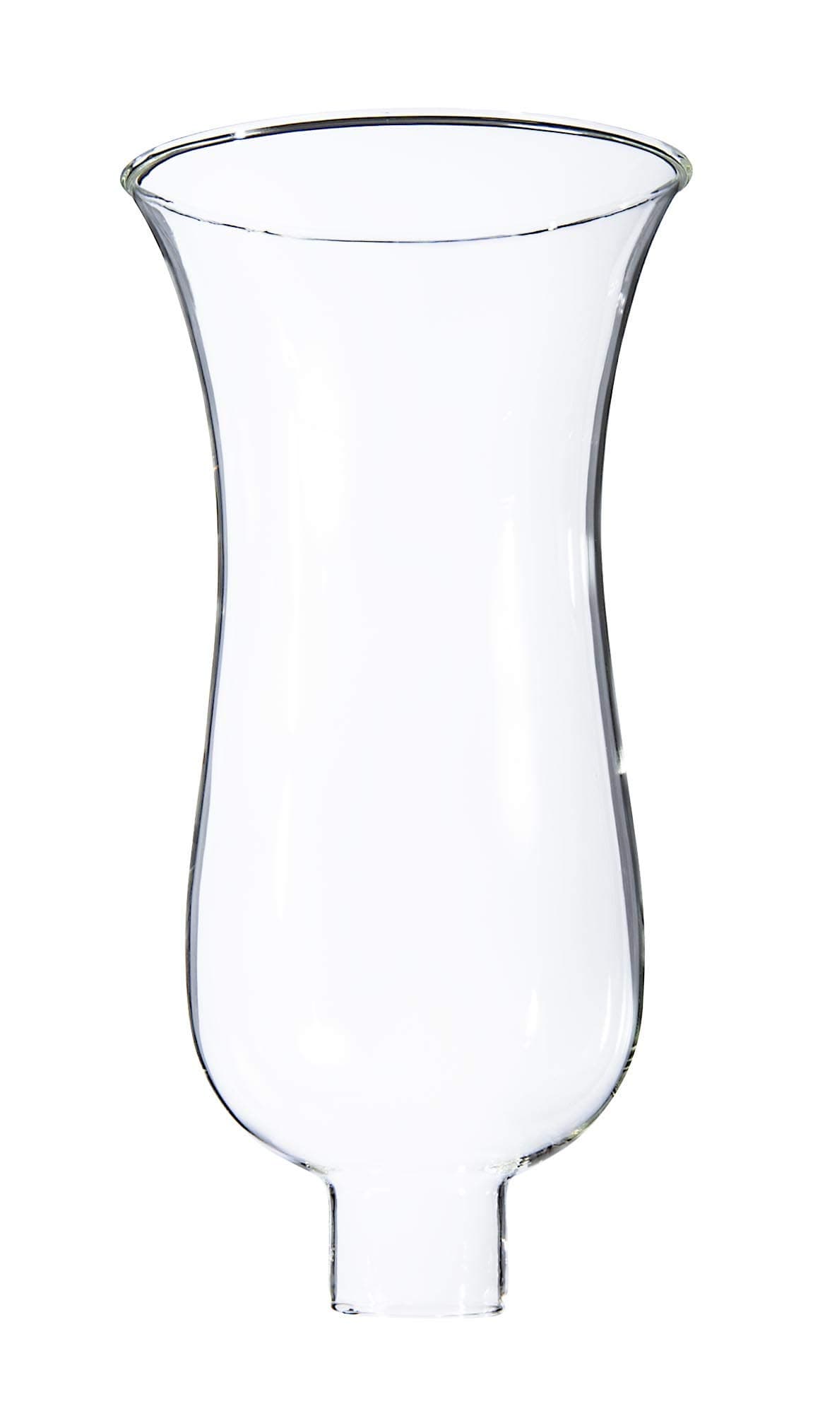 1 5/8" X 10" Clear Hurricane Shade