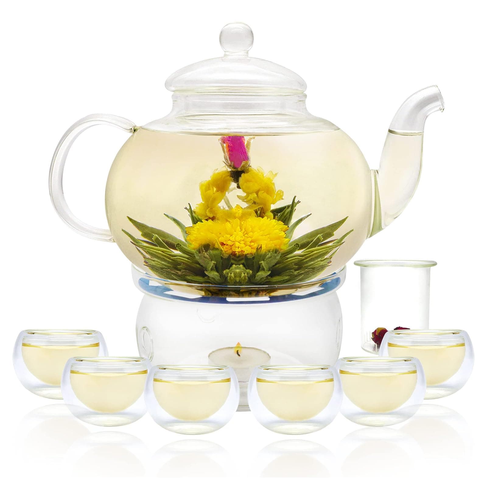 27OZ Glass Teapot Set