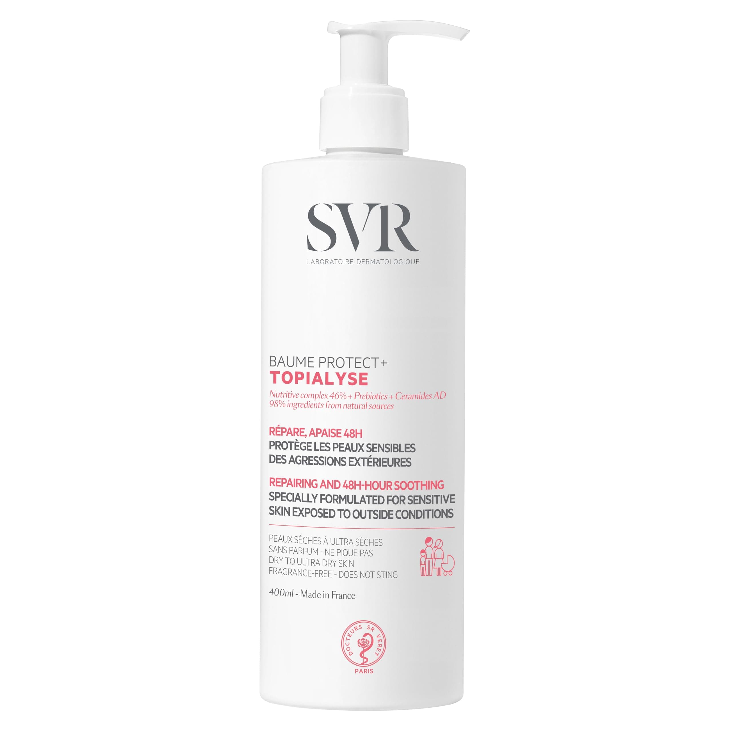 Svr Topialyse Baume Protect+ 400Ml () (Medium, 400Ml)