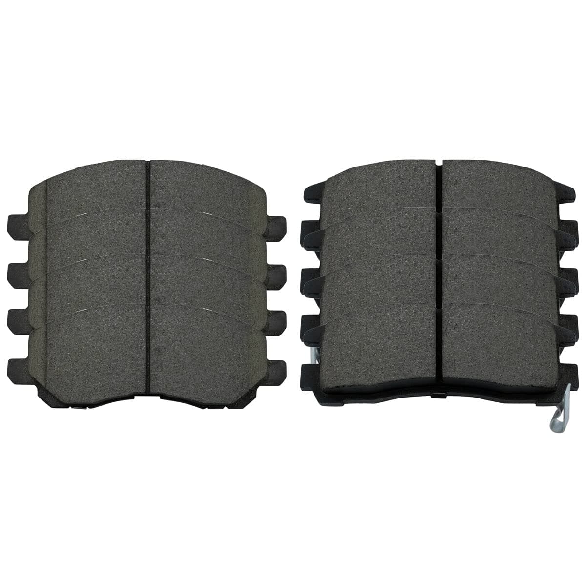 AutoShack Front and Rear Ceramic Brake Pads Set 8pcs Replacement for 2001-2012 Mitsubishi Galant Eclipse 2001-2005 Chrysler Sebring 2001-2005 Dodge Stratus 2.4L 3.0L 3.8L V6 FWD SCD866-383