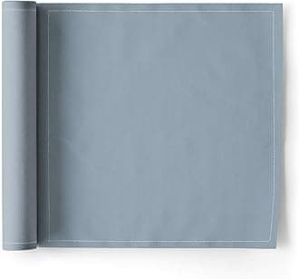 MY DRAP Basics Cotton Dinner Napkin, Foggy Blue, 12 Units per roll