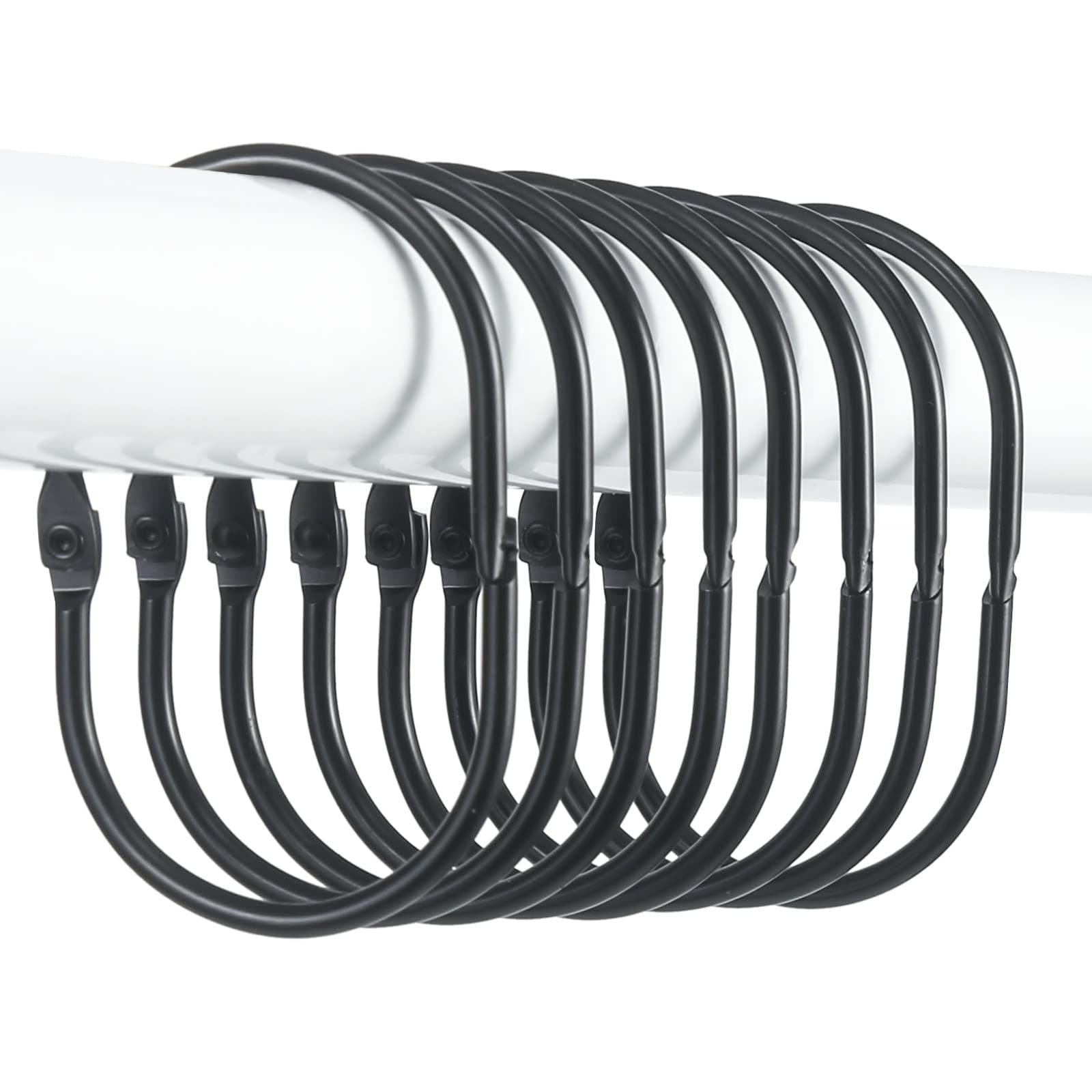 Black Shower Curtain Rings