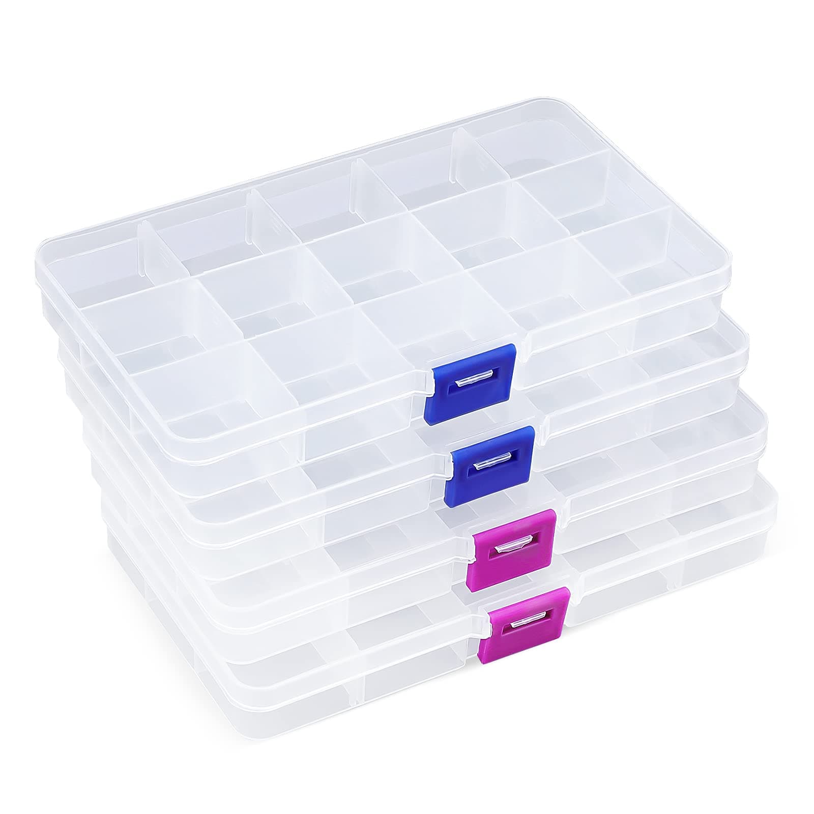 4 pack of 15 compartments