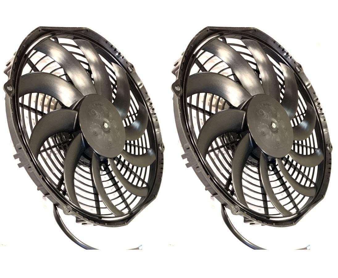 2 Pack!! Save $$ - 30101522 12 Fan Puller Curved Blades 12 Volt High-Performance 1226 cfm VA10-AP50/C-61A