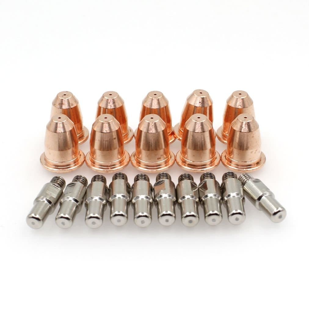 WS PK-20 Plasma Electrode & Tip 0.8mm 0.030'' fit Trafimet/Klutch 275i & 375i cutter S25 S45 Torch