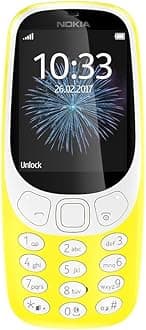 Nokia MT000738 3310 Unlocked Dual UK SIM-Free Mobile Phone - Yellow