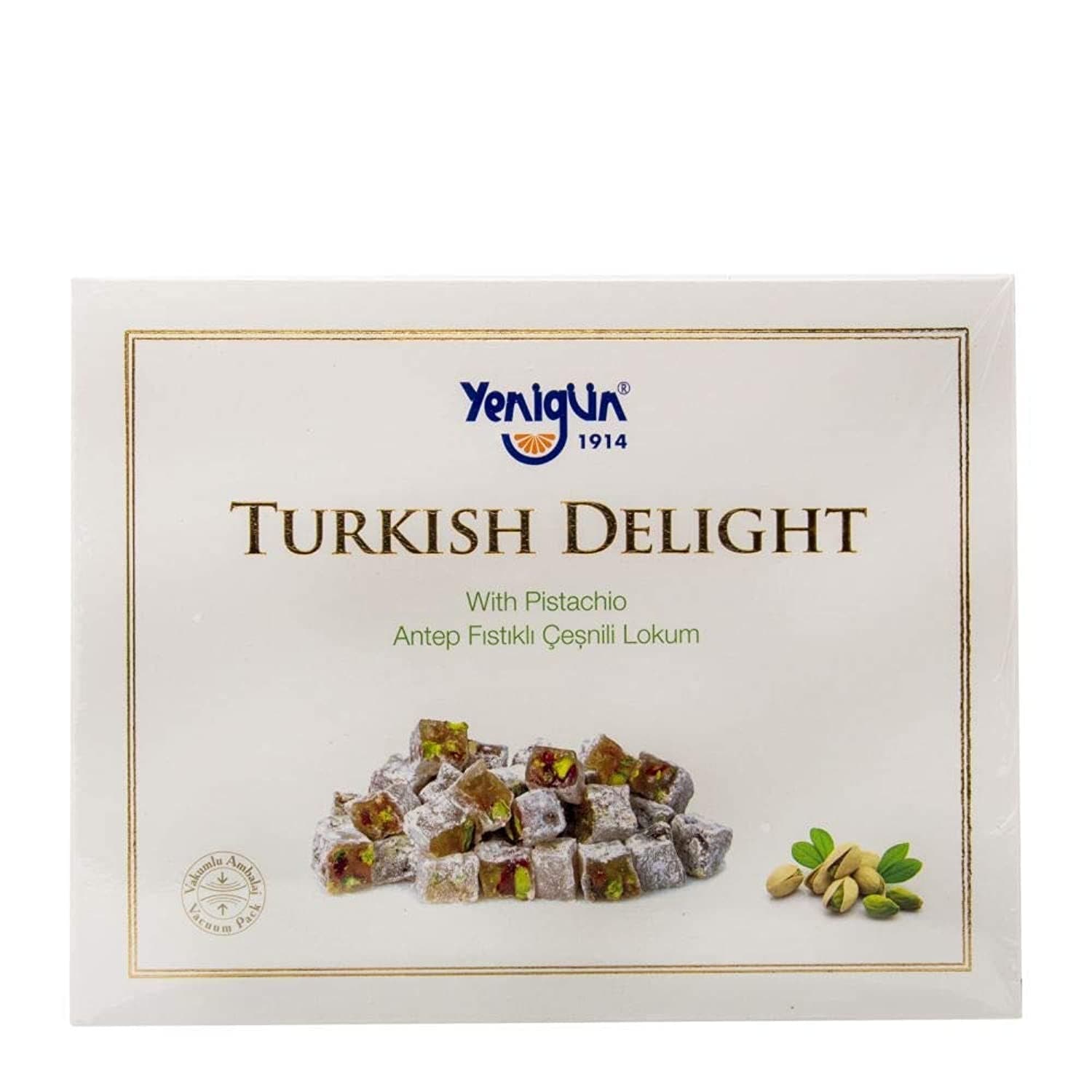 Turkish Delight with Pistachio, 454 gr