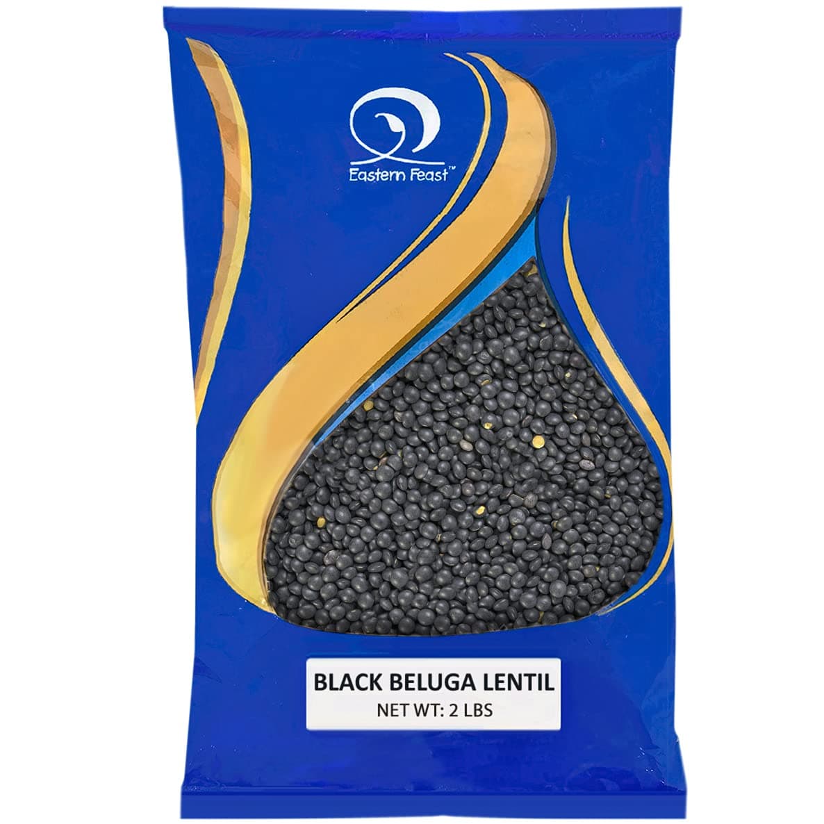 Eastern Feast - Black Beluga Lentils, 2 Lbs (907g)