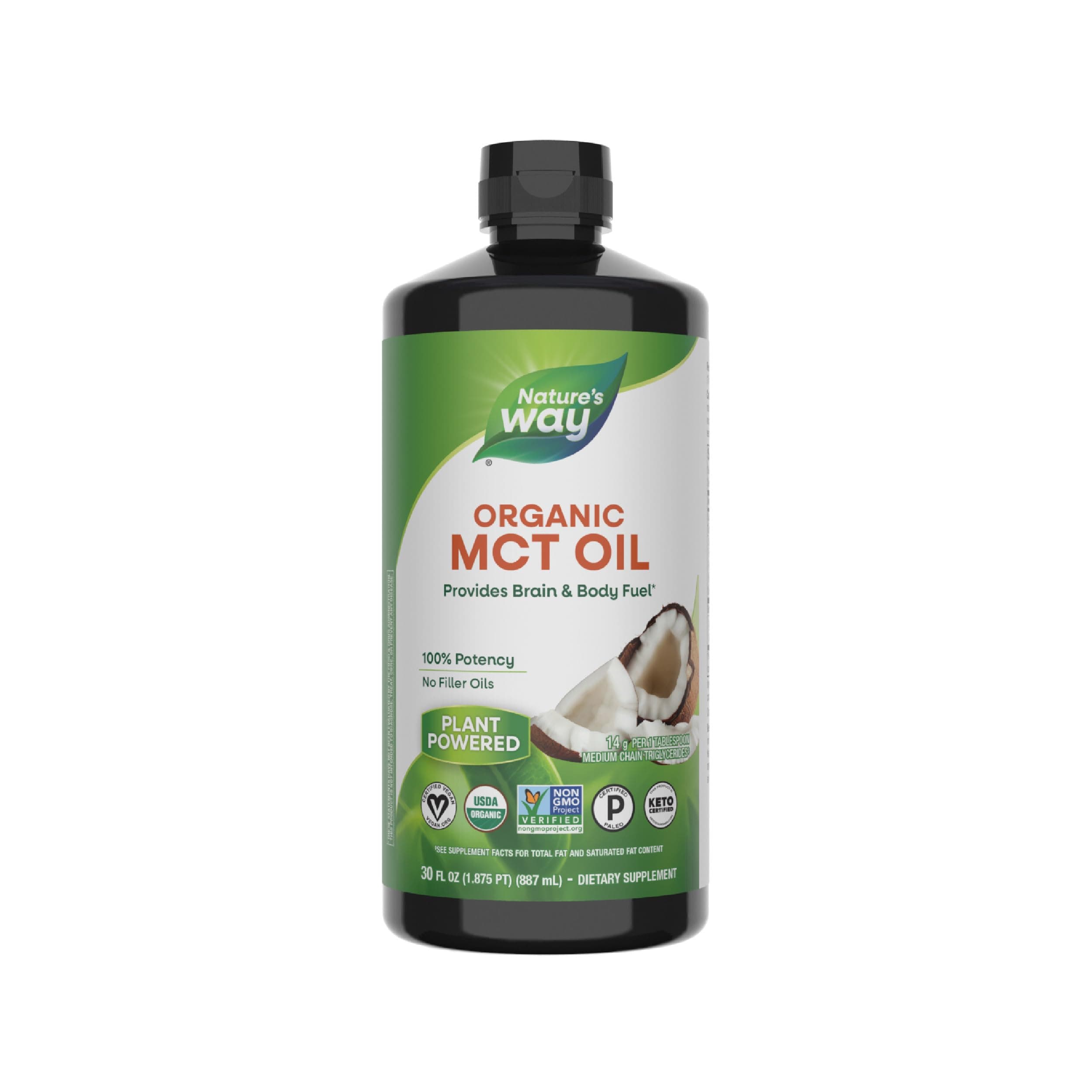 Nature's Way, MCT Oil, 30 fl oz (887 ml)