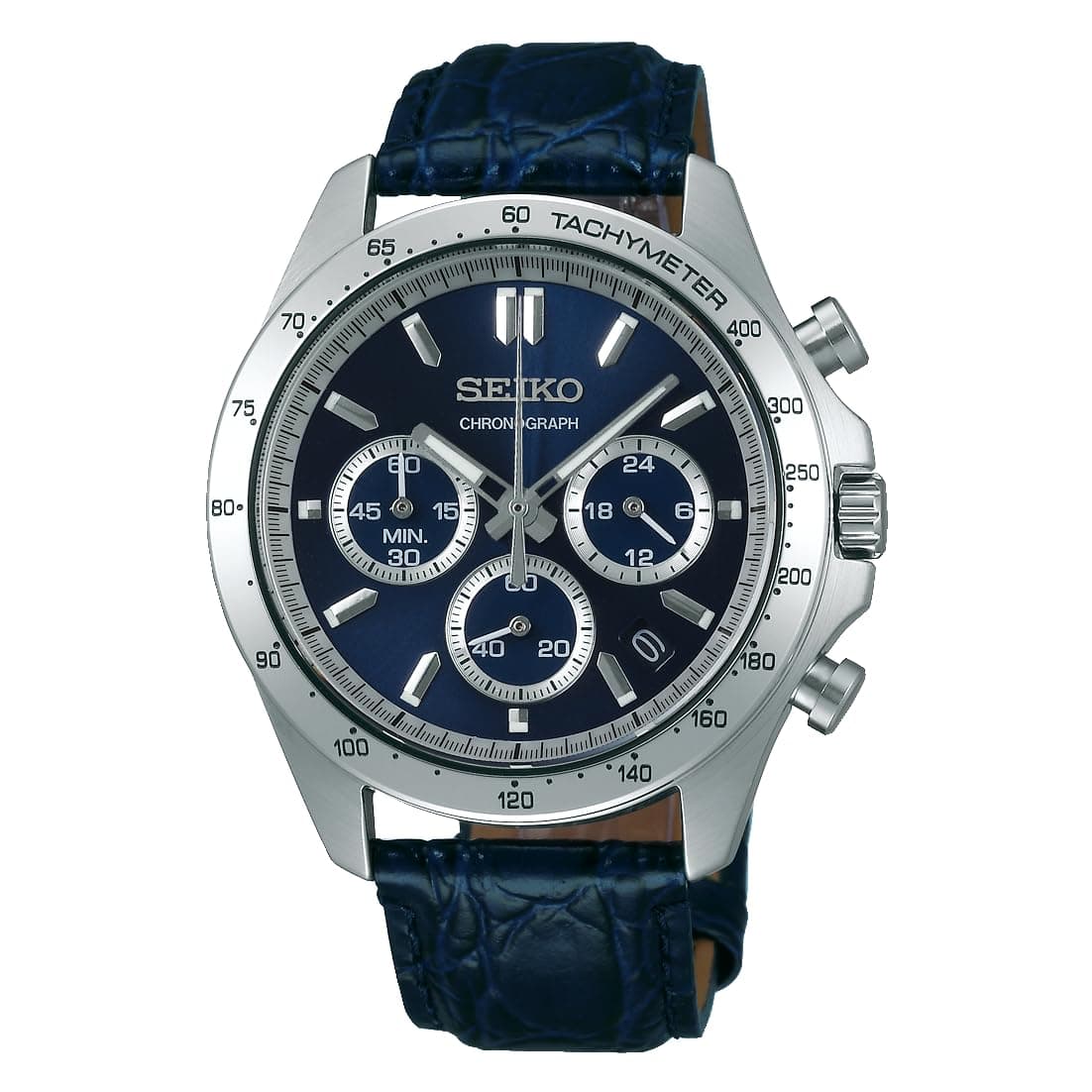 Chronograph, 1/5 Second Chronograph with 24-Hour Hand, Quartz Wristwatch, Men's