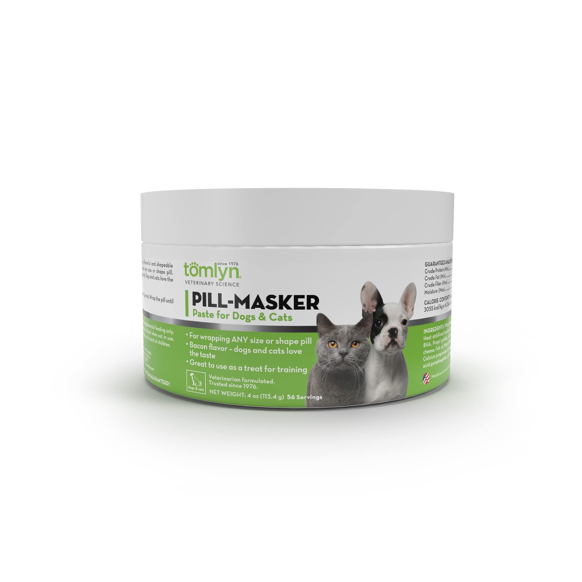 Pill-Masker Original Bacon-Flavored Paste for Dogs & Cats, 4oz