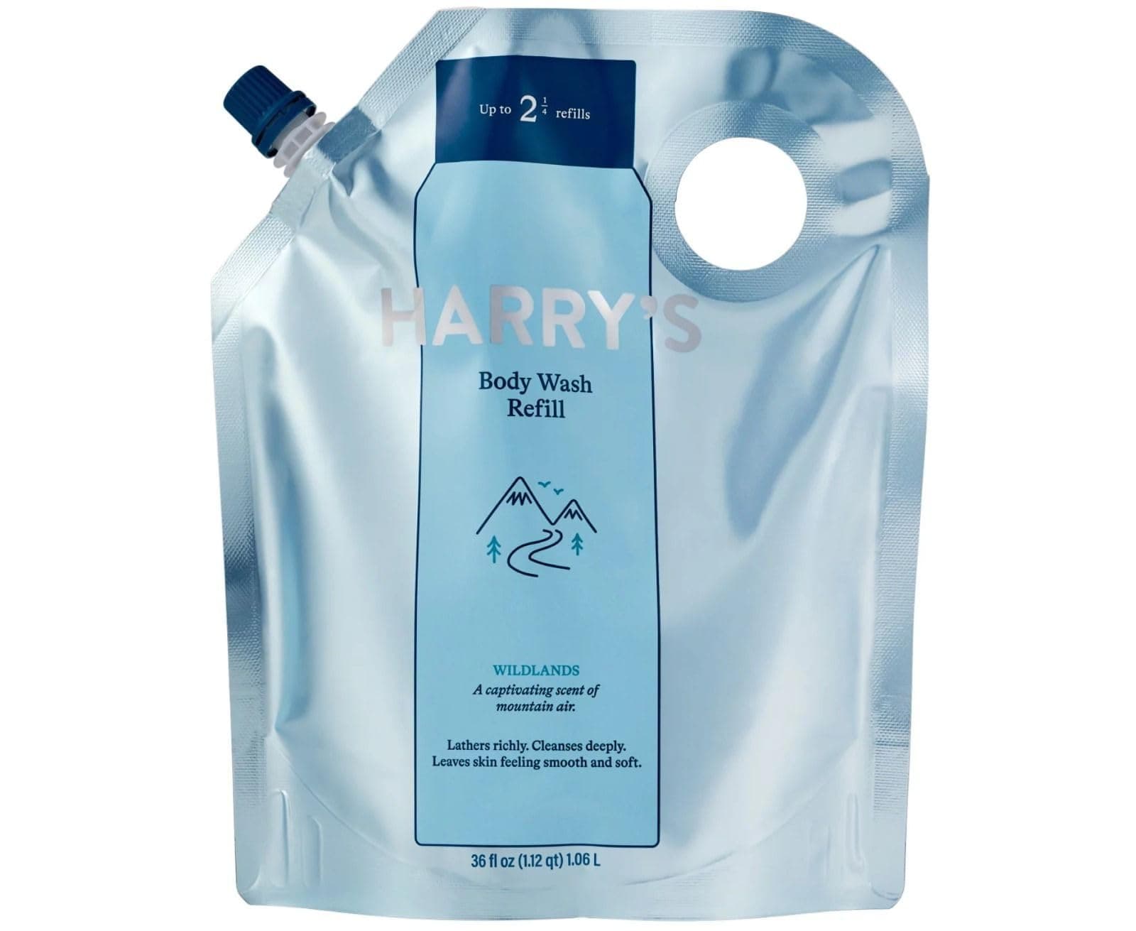 Harry's You will receive (1) Harry's Refill Pack for Men, 1 Pack, Wildlands Fragrance