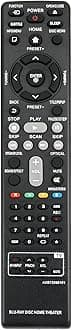 Allimity New Replacement Remote Control AKB73596101 fit for LG 3D Blu-ray DVD Home Theater System BH6220S BH6320H BH6420P BH6520T BH6620P BH6620S BH6620T BH5140S BH4120S BH6730S BH6820SW BH6830SW