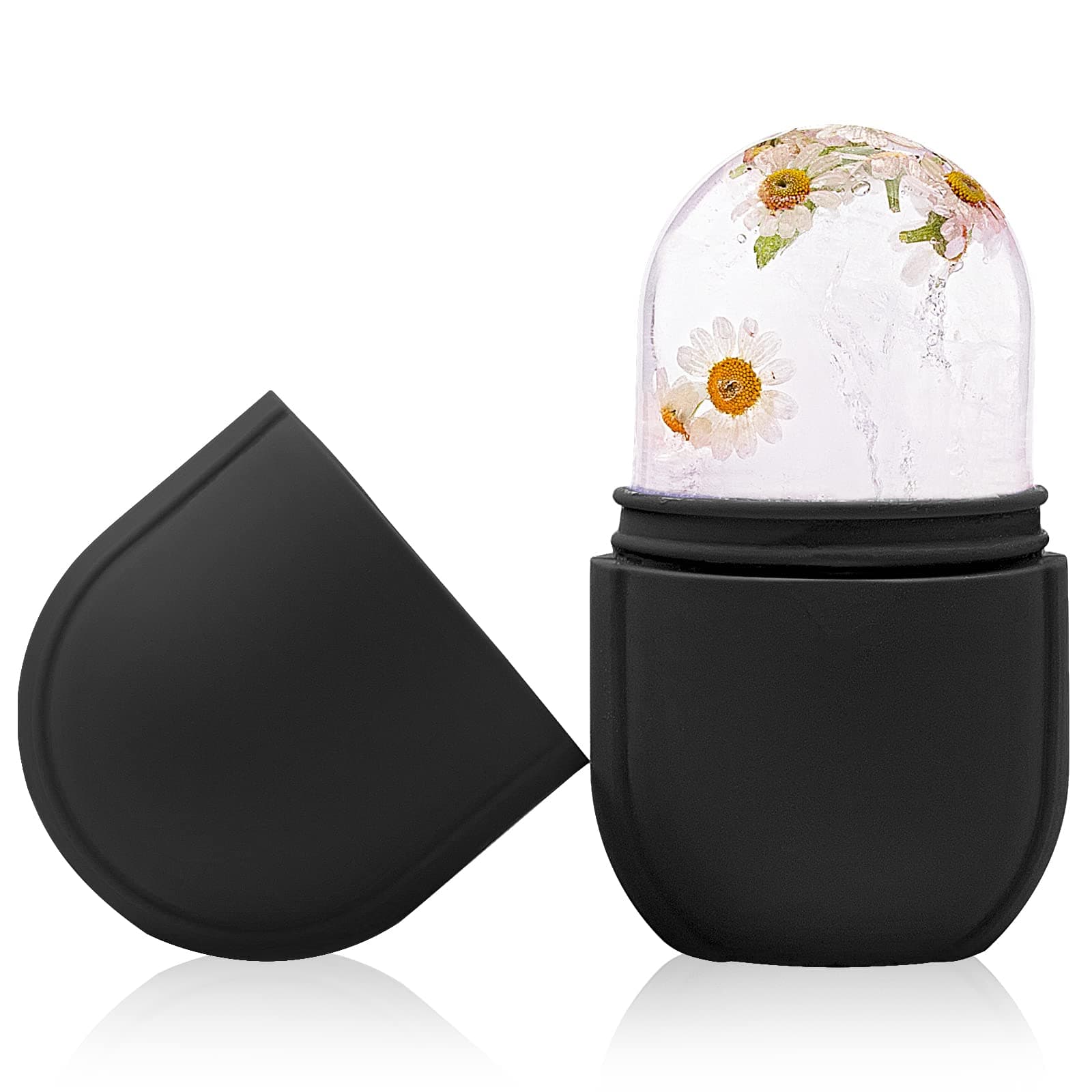 Ice Roller for Face and Eye, Silicone Ice Mold Face Massage, Facial Beauty Ice Roller Skin Care Tools, Face Ice Roller Skin Care Kit,Remove Fine Lines,Shrink Pores