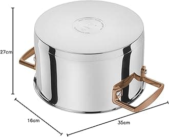 Zwilling Cookware Stainless Steel Glossy Grey Diameter 16 cm Diameter 20 cm Diameter 24 cm Diameter 28 cm