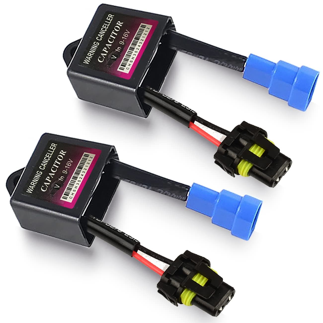 HID Warning Canceller Capacitor Anti Flicker Error Code Decoder (Pack of 2)