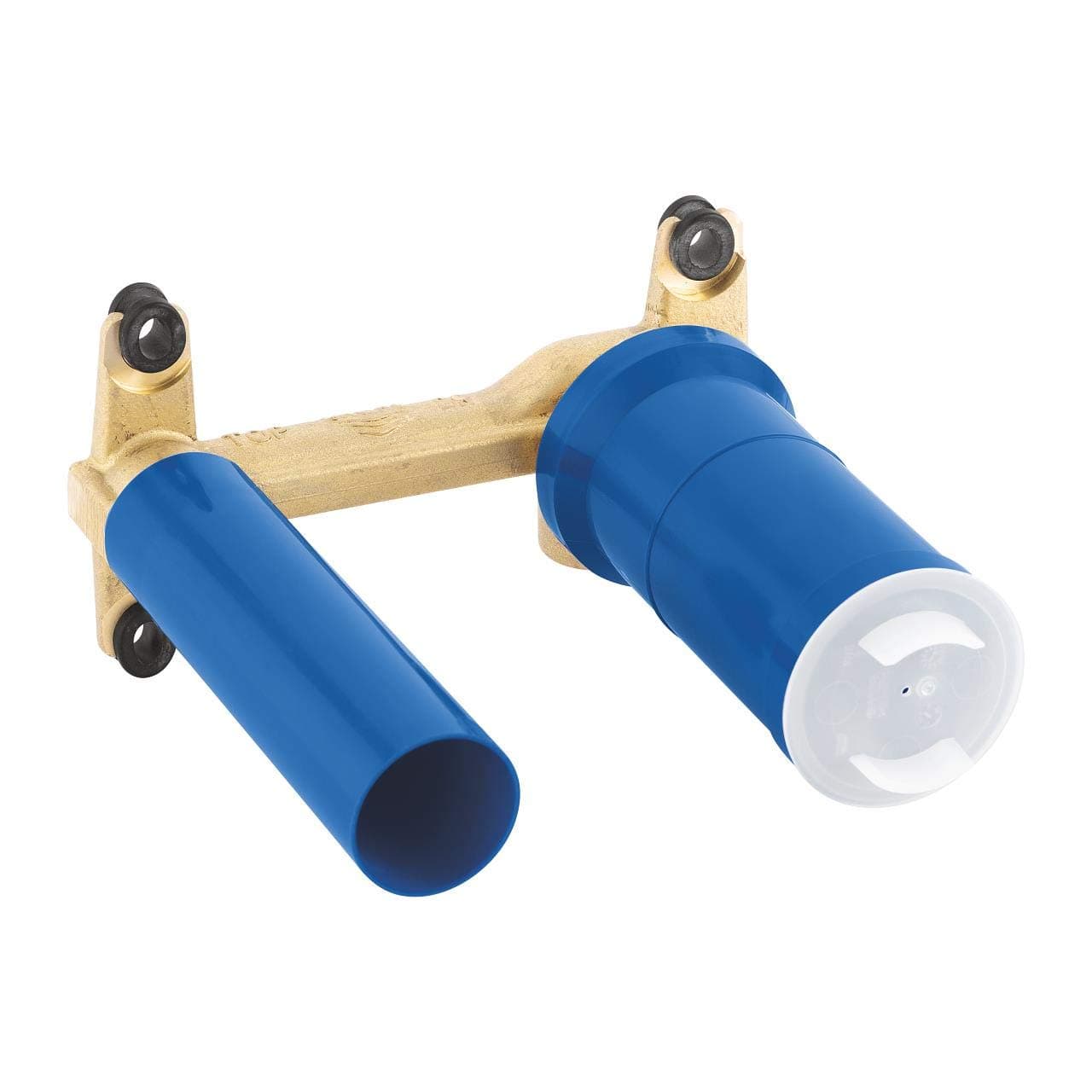 Universal Concealed Body for 2 Hole Basin Mixer (Wall Installation without Finishing Trim Set, 35 mm Ceramic Cartridge, Spout Can Be Positioned on The Right or Left), 23571000