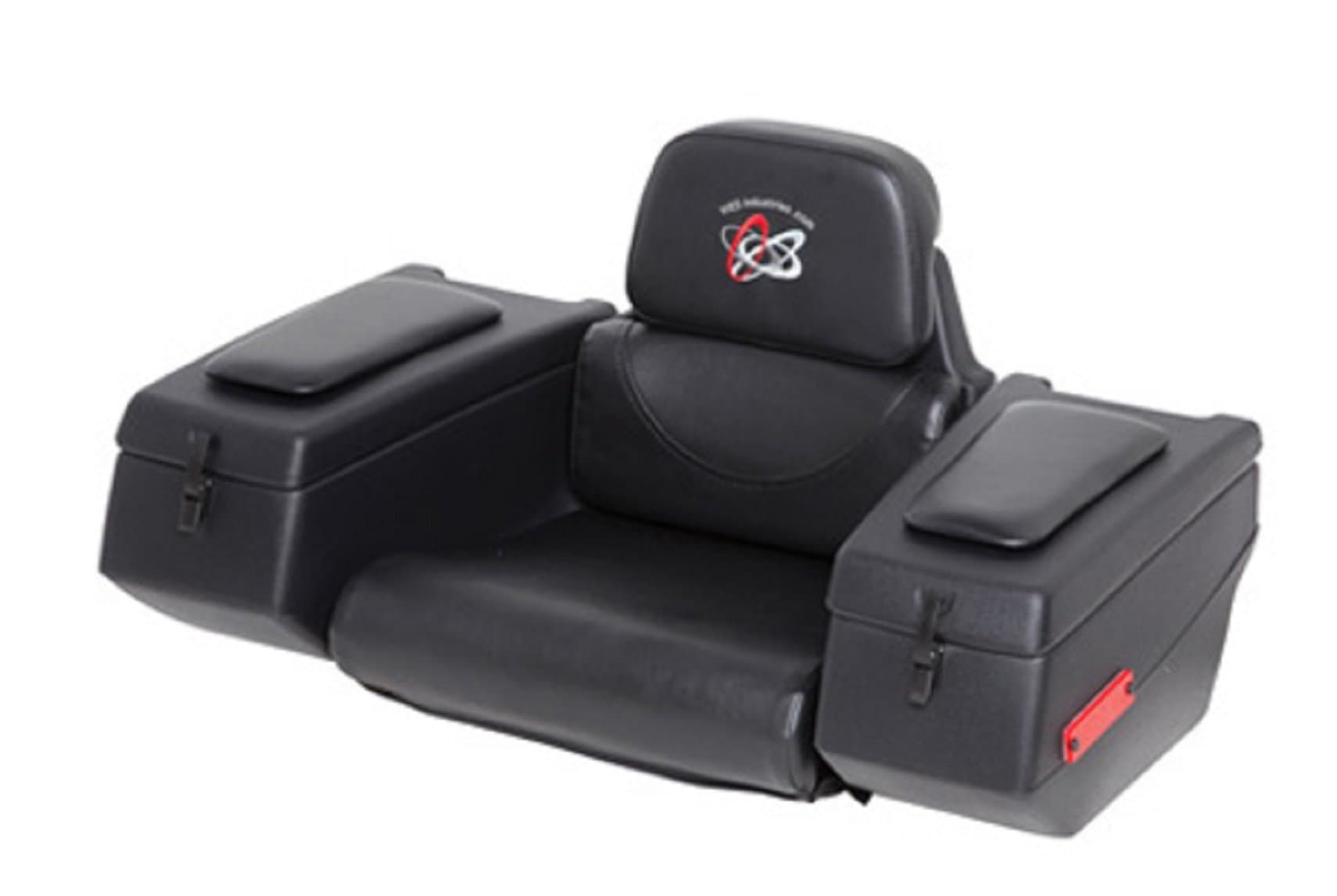 AR-38 Rear Cargo Box Seat with Padded Arm Rest for Single Seat ATV 123-0020