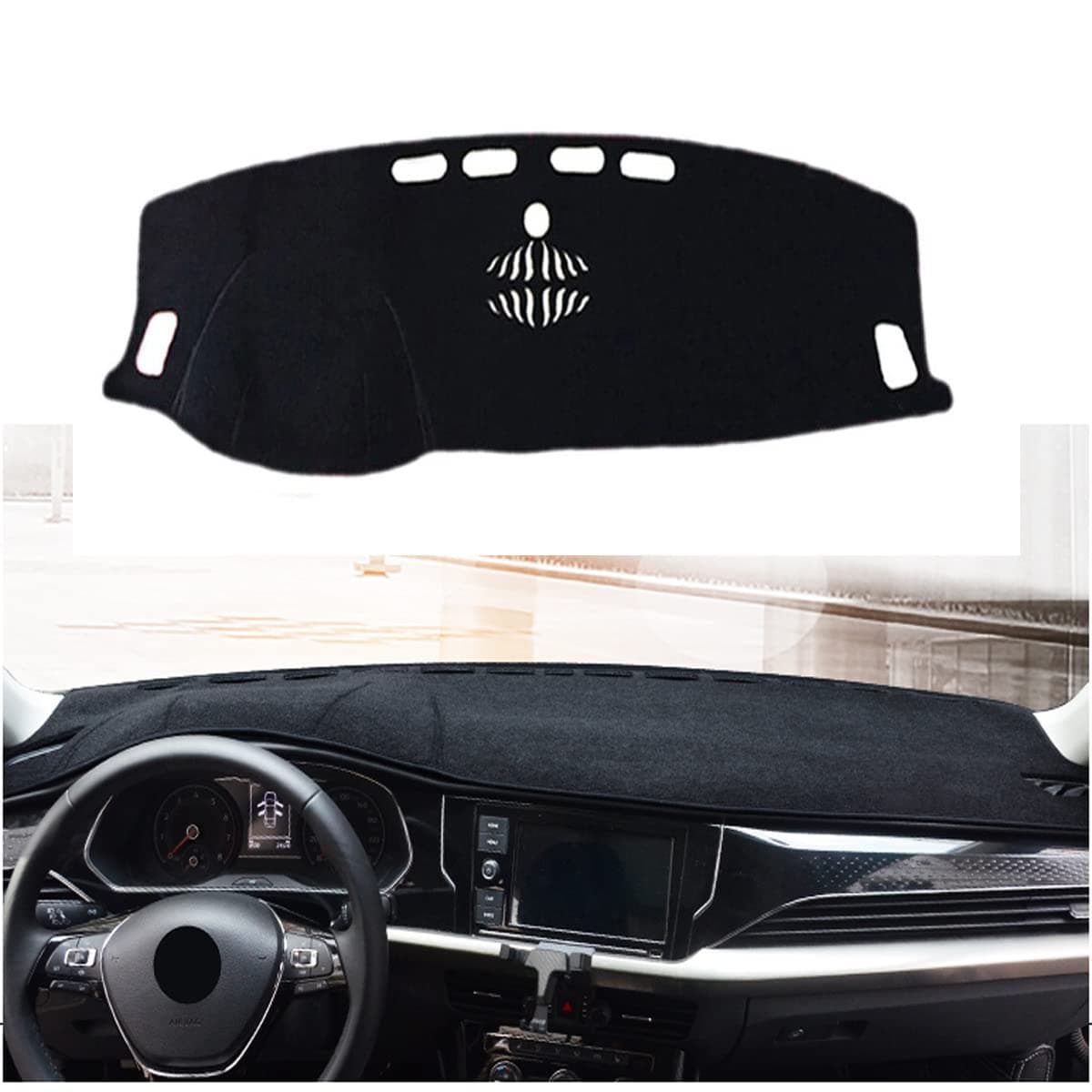 New 1pcs Luxury DashMat Dash Carpet Dash Covers Dashboard Cover for Kia Sportage 2016 2017 2018 2019 2020 2021