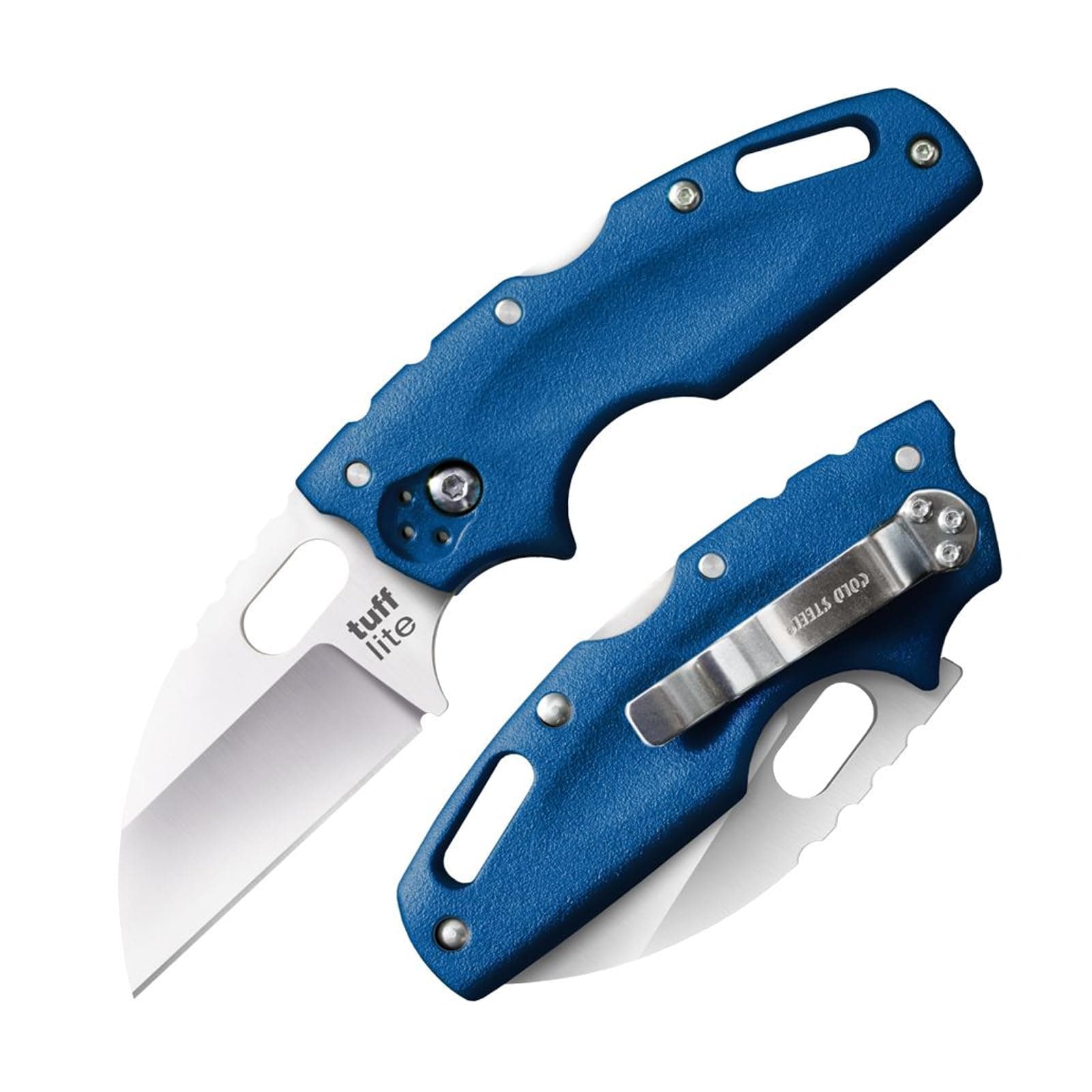 1108067-SSI Tuff Lite Plain 2 1/2" Blade 6" Overall - Blue - multi, N/A