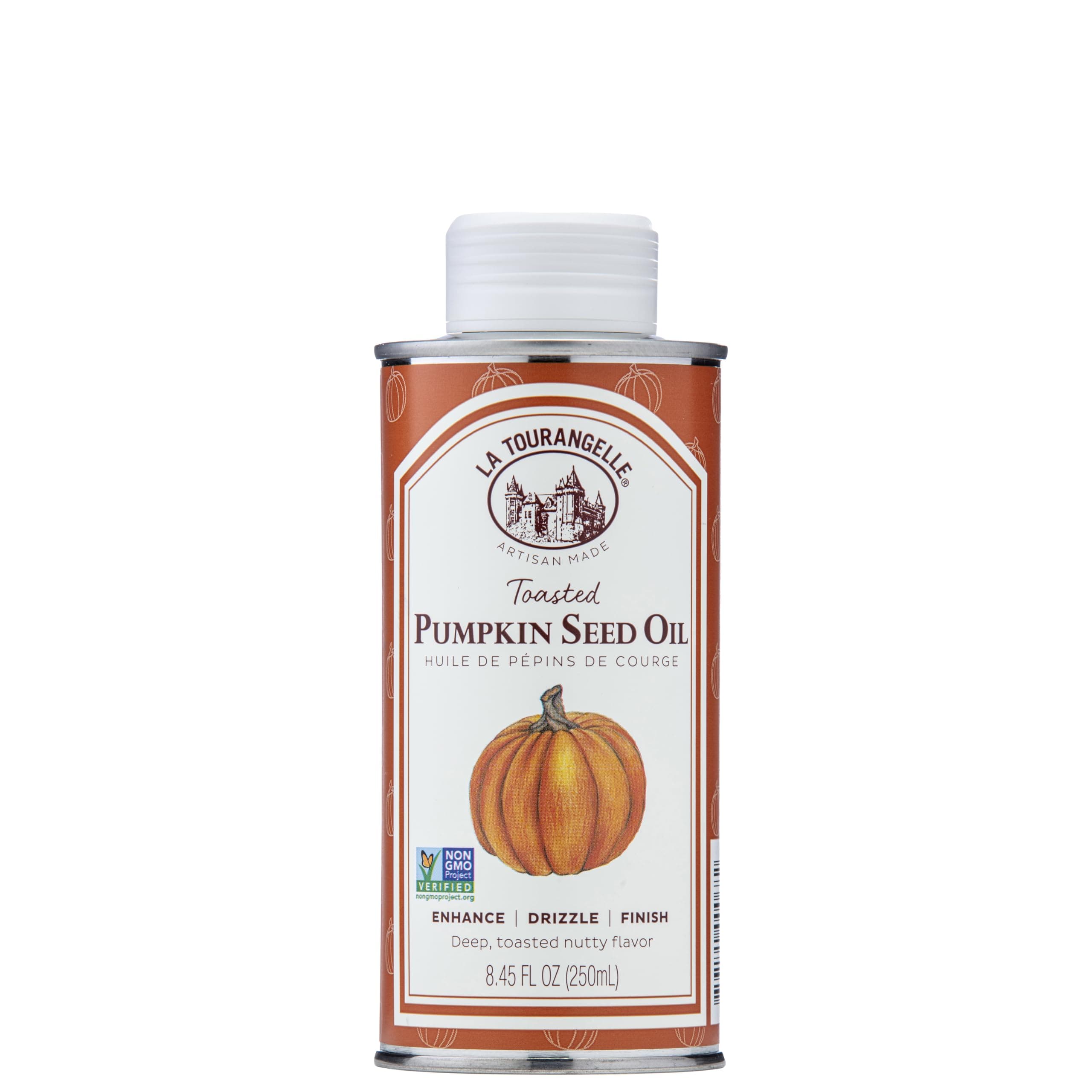 Toasted Pumpkin Seed Oil, Great for Cooking, Salad Dressings, Pastas, and Spreads, Health and Beauty Oil, 8.45 Fl Oz