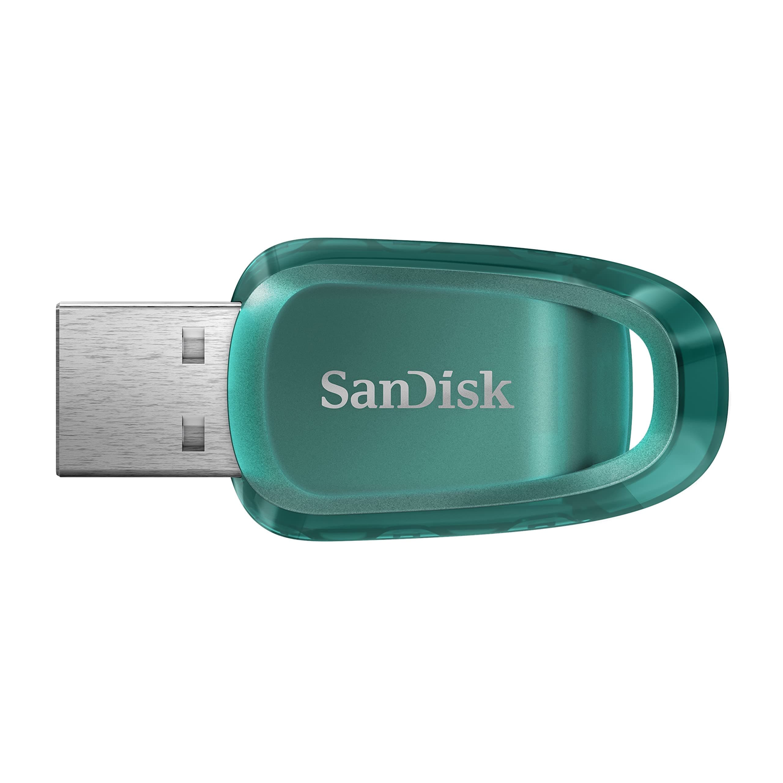 SanDisk 256GB Ultra Eco USB 3.2 Flash Drive, USB Stick, memory stick up to 100 MB/s read speeds, RescuePRO data recovery software, Eco-Friendly USB drive made with over 70% recycled plastic