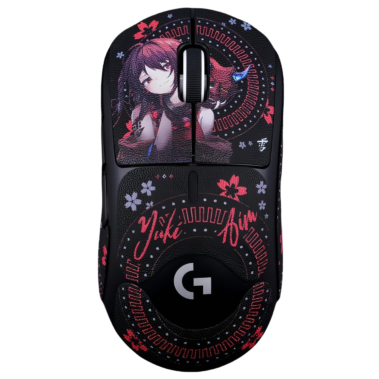 Mouse Grip Tape Full Coverage for Logitech GPW/Viper Self-Adhesive PreCut Swe...