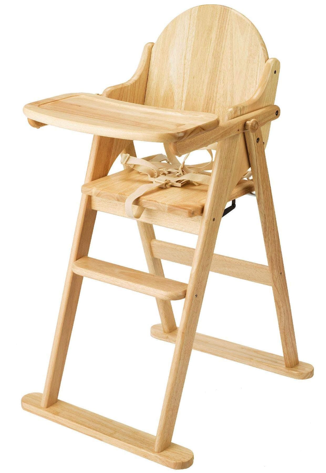East Coast Folding Highchair - Natural