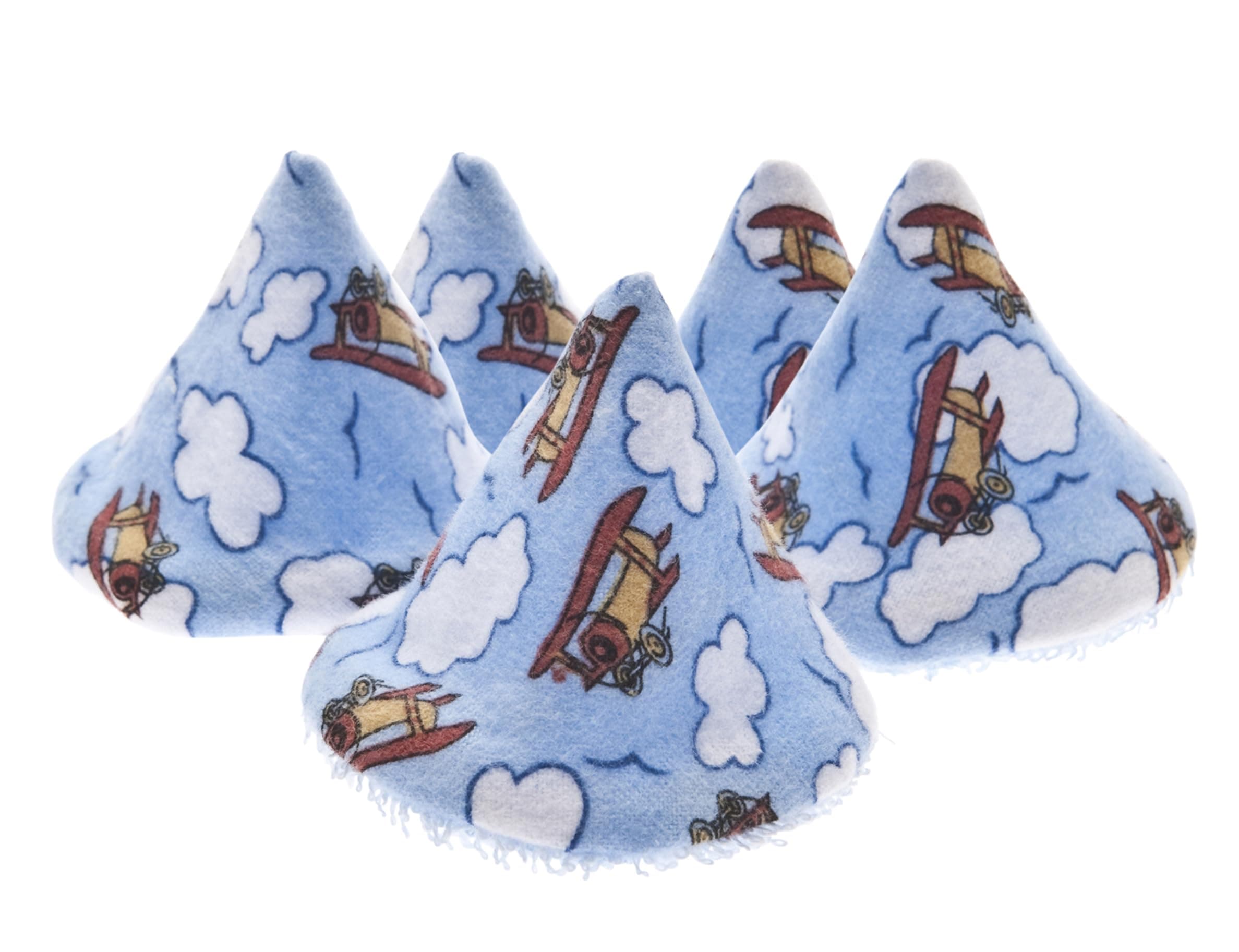 Pee-Pee Teepee Cellophane Bag Blue Airplane
