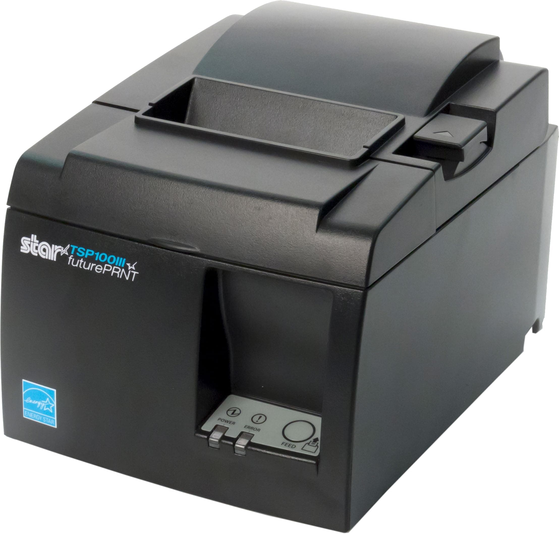 Micronics TSP143IIILAN Ethernet (LAN) Thermal Receipt Printer with Auto-Cutter and Internal Power Supply - Gray