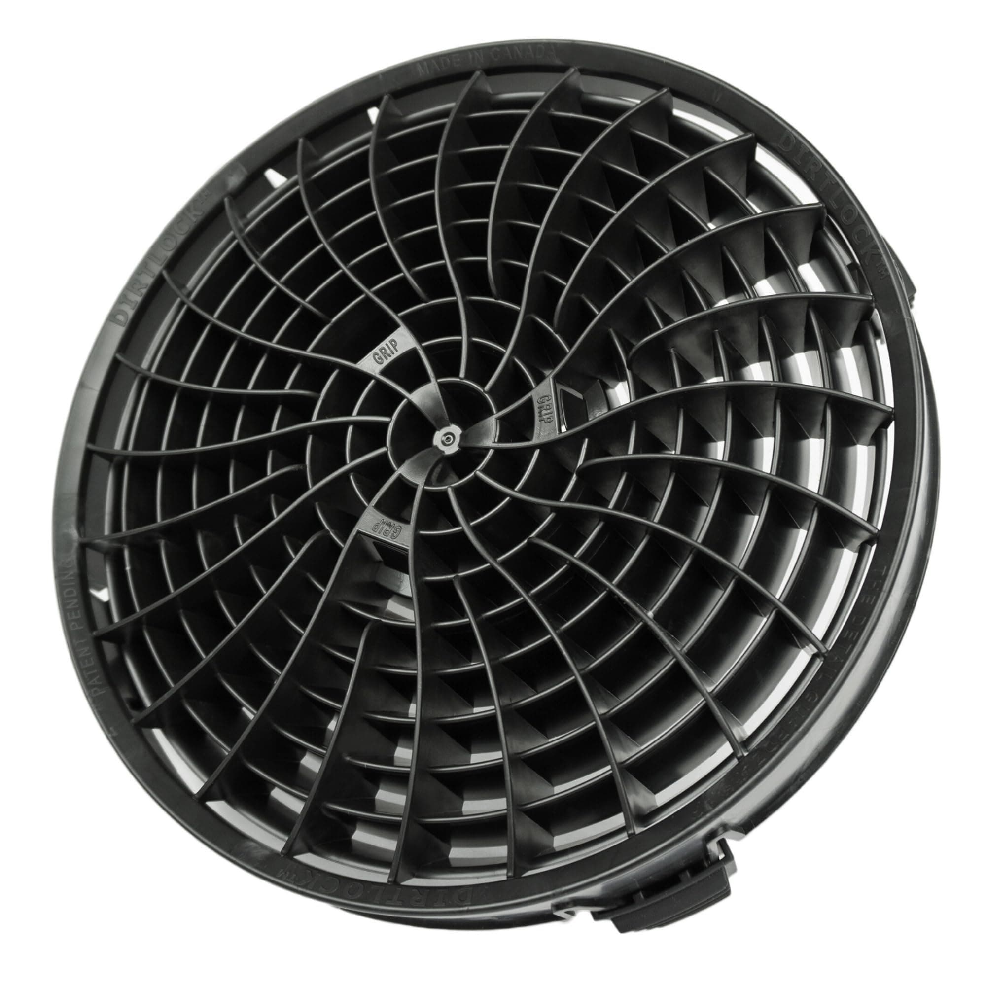 Dirt Lock Car Wash Insert – Bucket Filter for 3–8 Gallon Round Pails – Traps Debris, Prevents Swirl Marks – Self-Locking Rubber Grips, Venturi Flow, Cleaning Tool (Black)