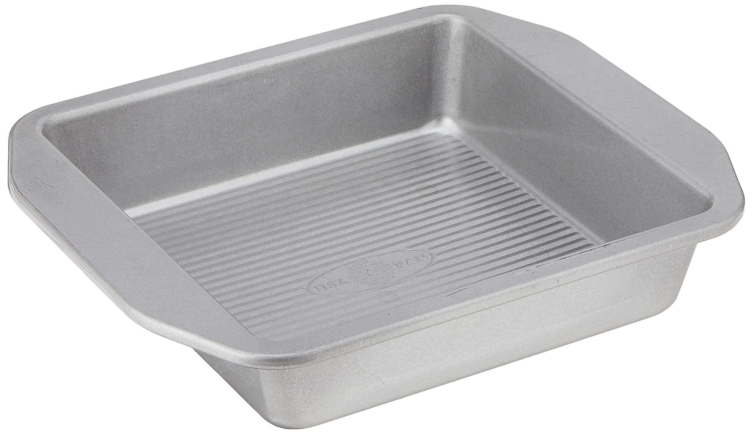 1120BW-3-ABC American Bakeware Classics 8-Inch Square Cake and Brownie Pan, Aluminized Steel