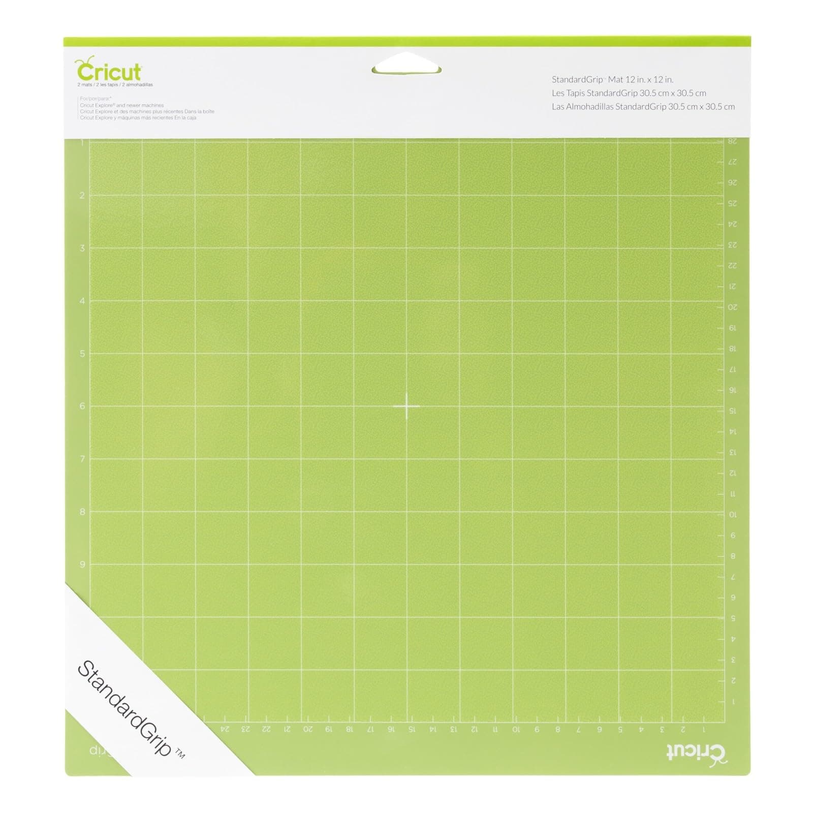 Standard Grip, 12"X12", 2 Mats, Green