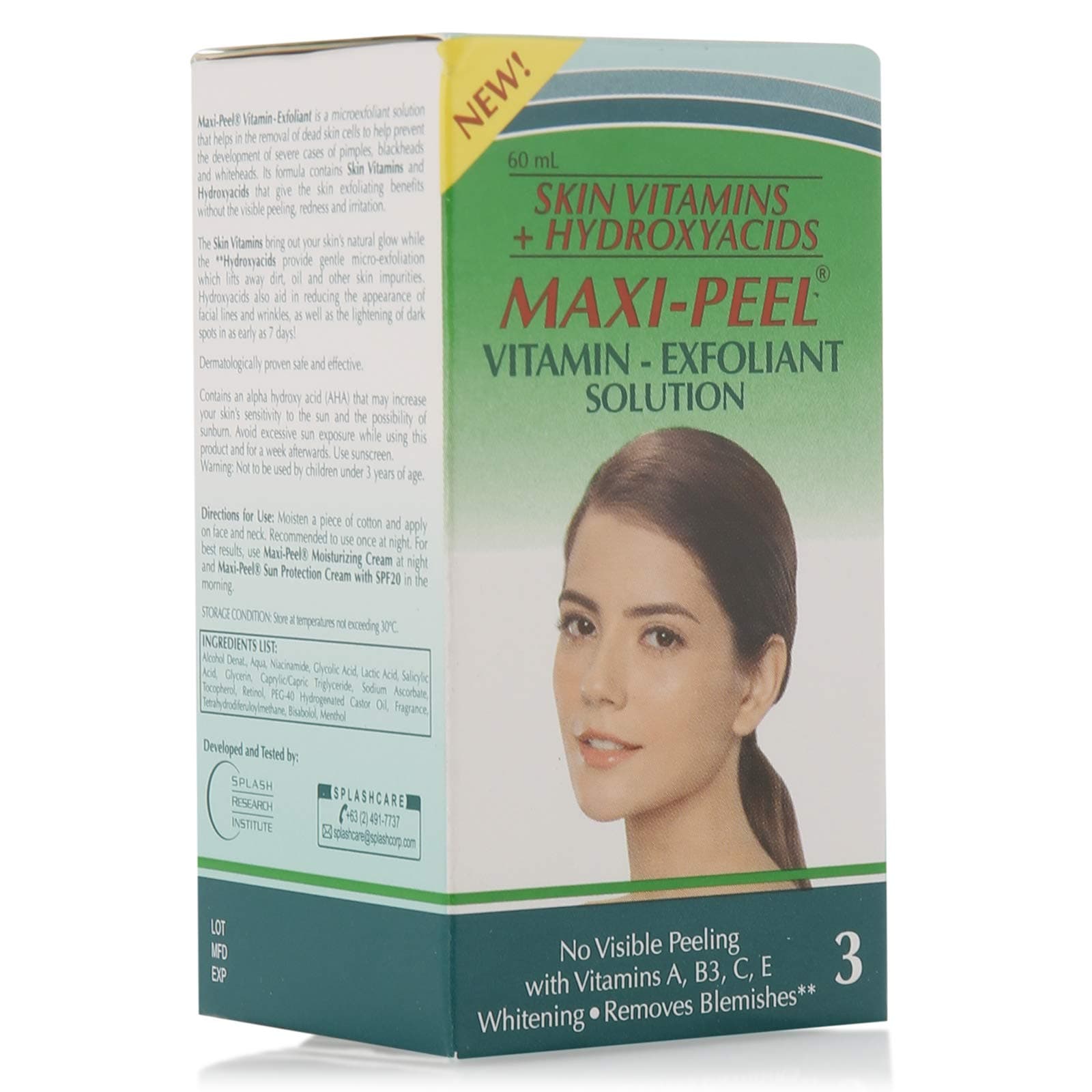 Maxi Peel No.3 Exfoliant Solution - 60 ml