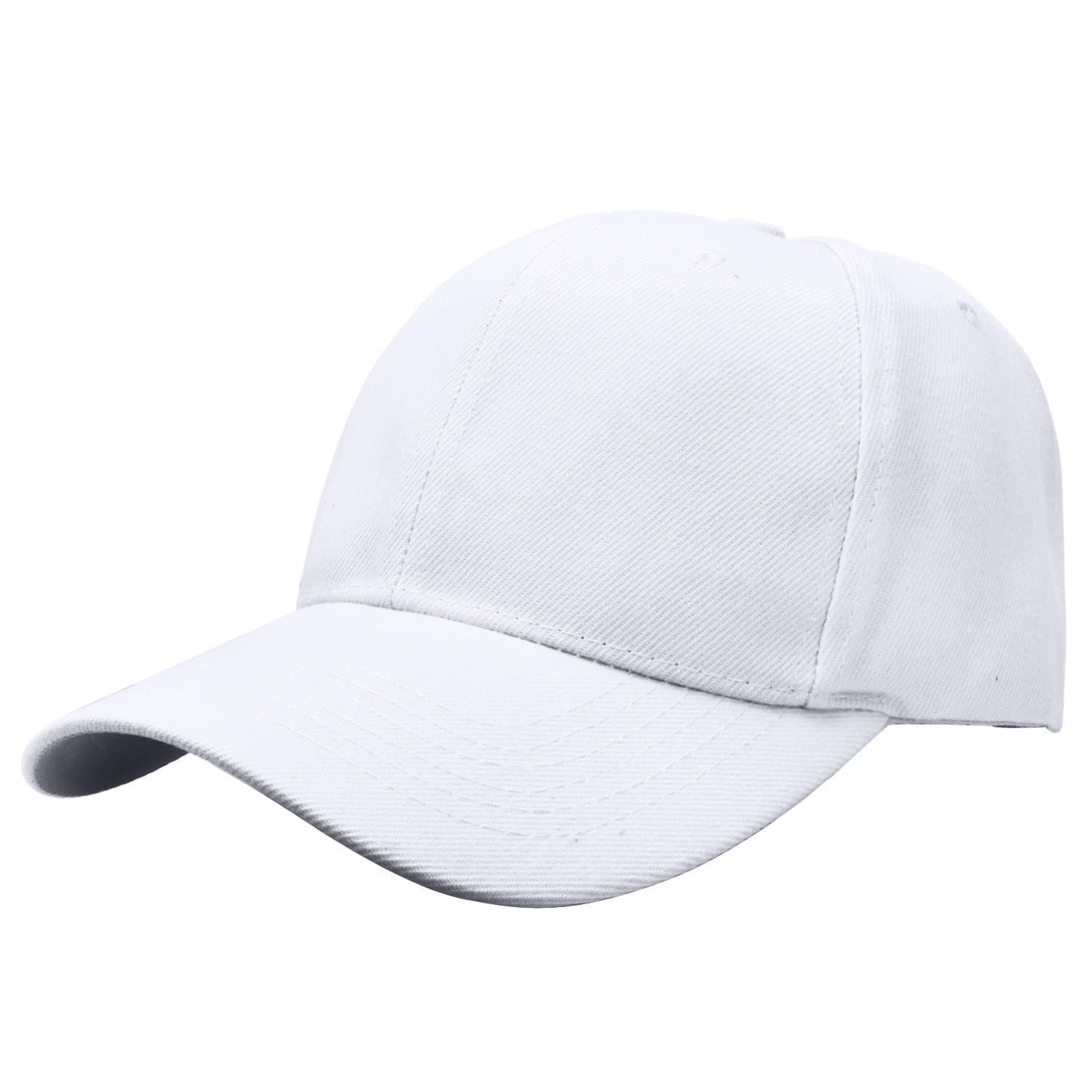 Gelante Adult Plain Baseball Cap Hat Classic Adjustable Size for All Seasons