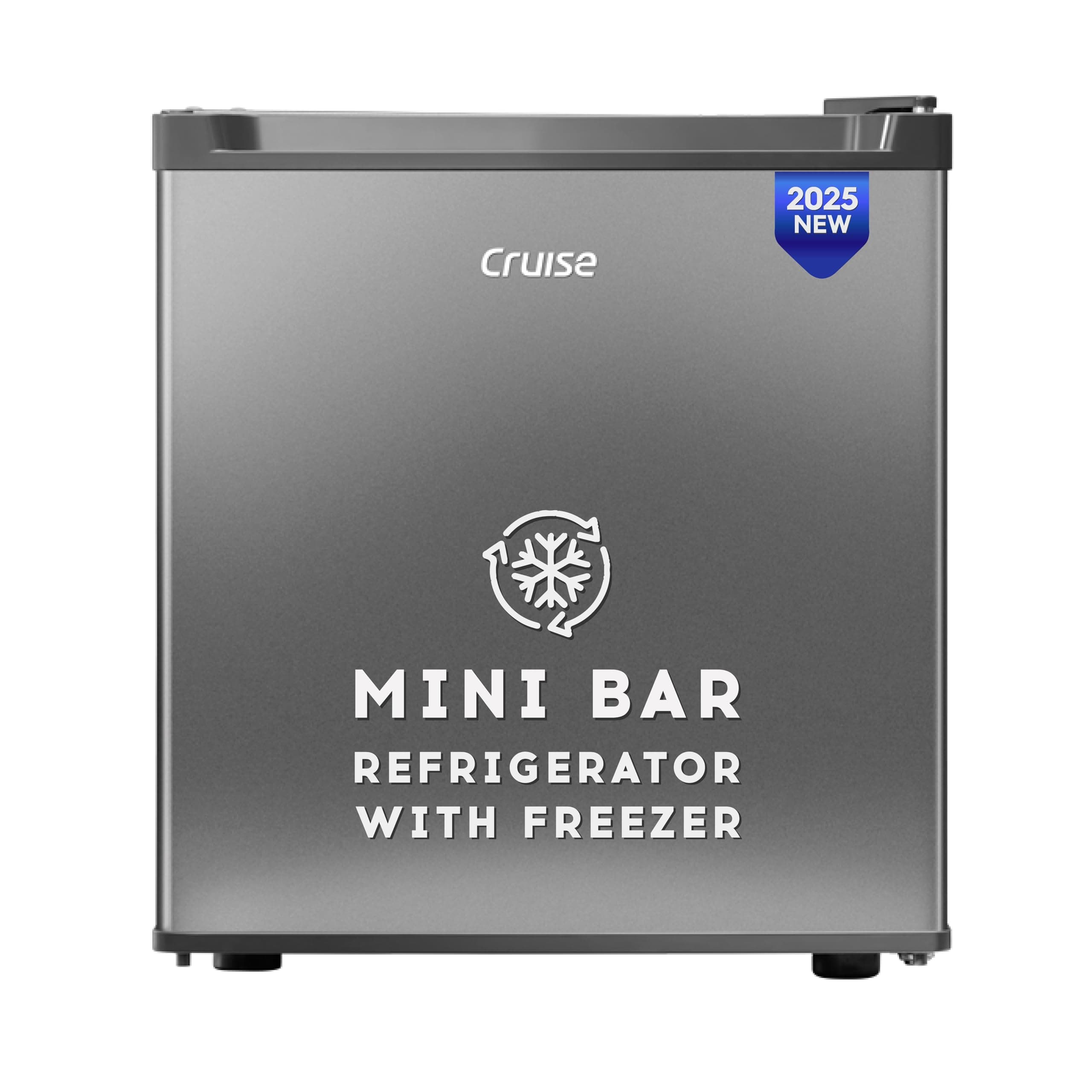 Cruise 45 L 2 Star Compact Minibar Refrigerator with Freezer Compartment - Direct Cool Technology (Single Door, Graphite Grey, CRDSVK-FZ1050G)