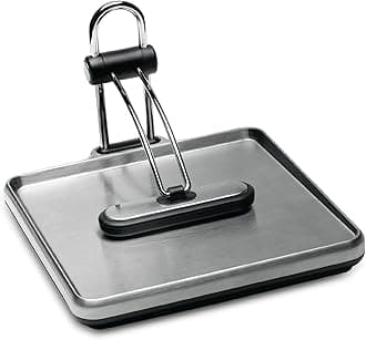 Quick Grip Napkin Holder, Stainless Steel, Brushed