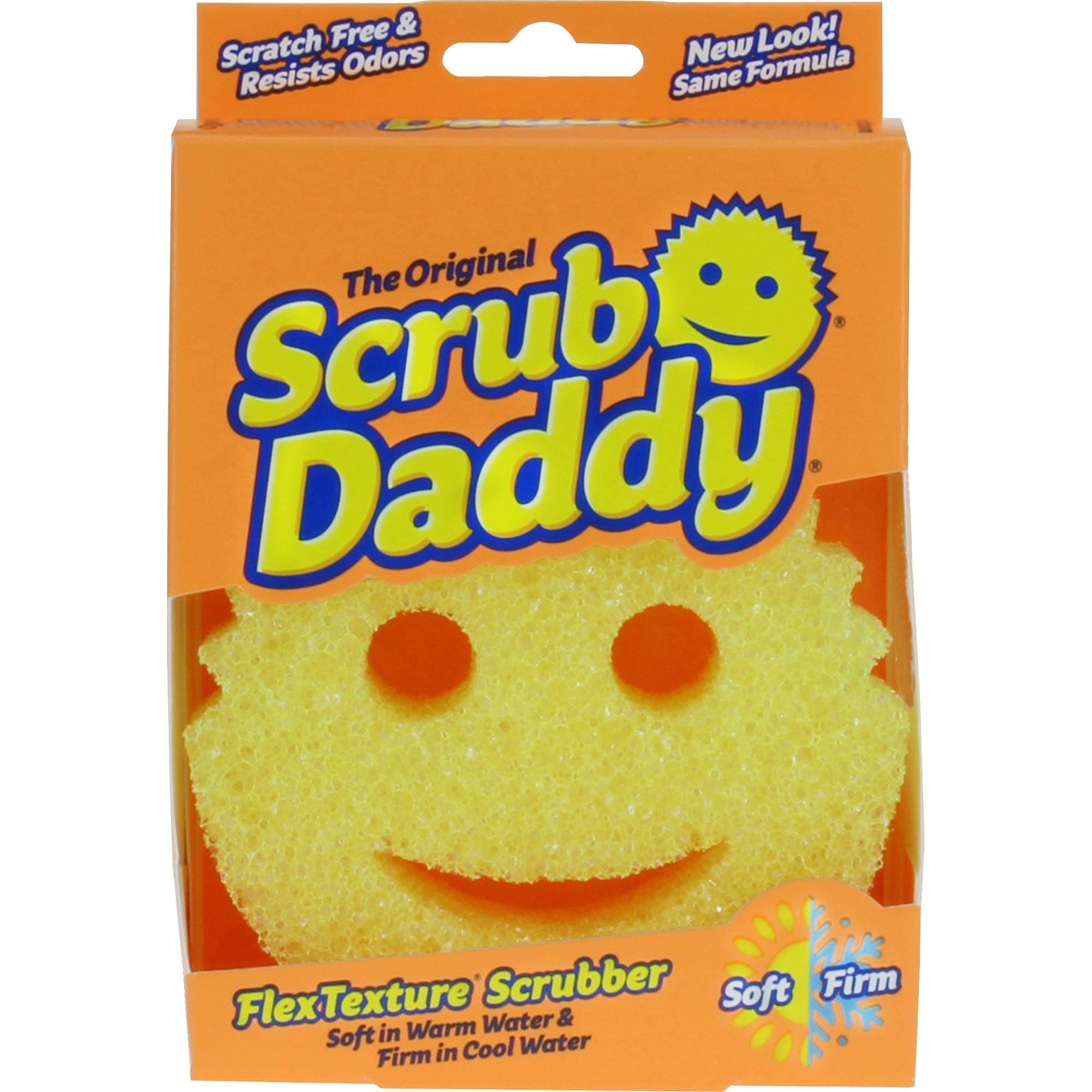 SCBSDPDQ Scrub Sponge Yellow (Single Pack)