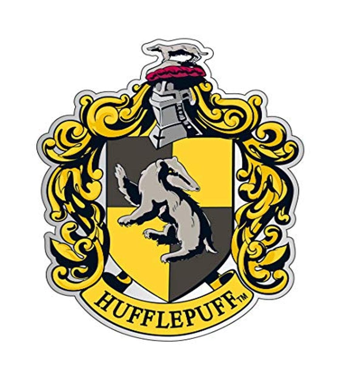 Hufflepuff Crest Enamel Pin