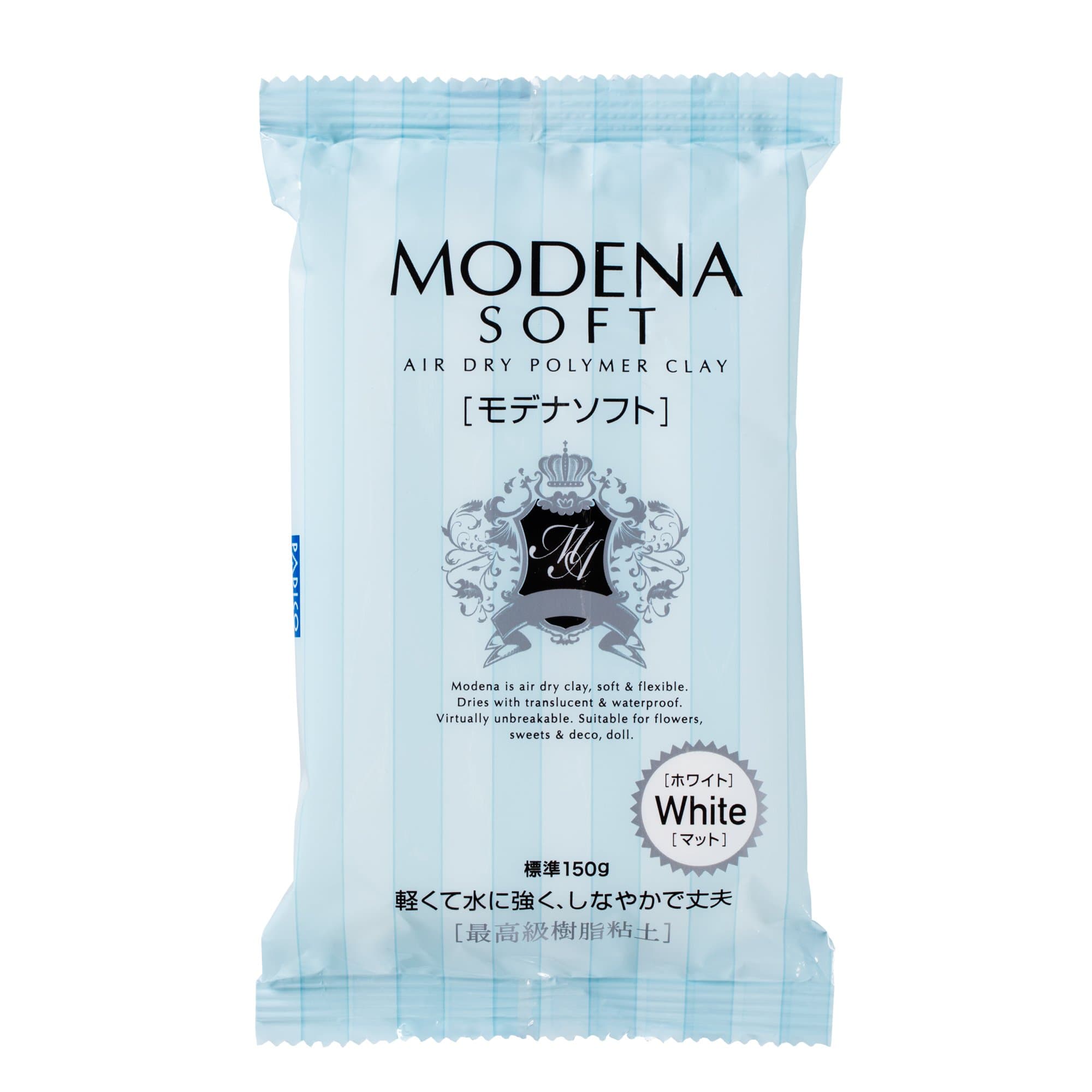 white soft light Modena soft clay Japan Padico